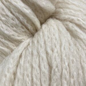 Vintage Hank aarlan "Swa Laine" yarn, 100% wool, B9 (Ivory), 105 yds, chainette
